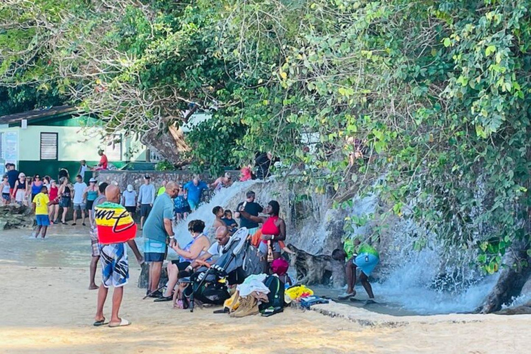 Montego Bay : Visite privée des chutes de la rivière Dunn et du trou bleu