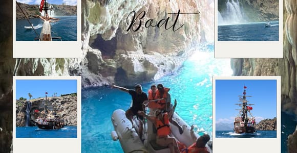Antalya: Relaxing Waterfall Cruise with Lunch & Swim Stops