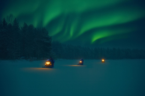 Rovaniemi: Drive New 2025 Snowmobiles - Aurora Adventure