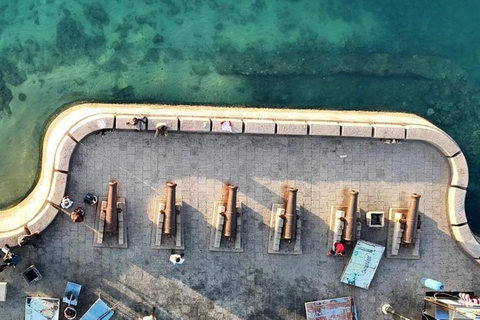 Zanzibar : excursion d'une journée à l'île-prison et au marché alimentaire nocturne (visite nocturne)Visite privée sans prise en charge à l'hôtel et retour à l'hôtel