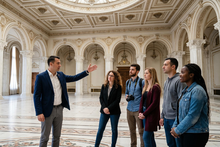 Bucharest Tour: Parliament, Ceausescu Villa & Village Museum PRIVATE-MINIVAN-Entrance tickets are included