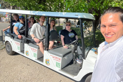 Rome: 4 hours Electric Golf Cart Tour with Custom Itinerary Rome 4 hours Golf cart Personalised tour with Private Pickup