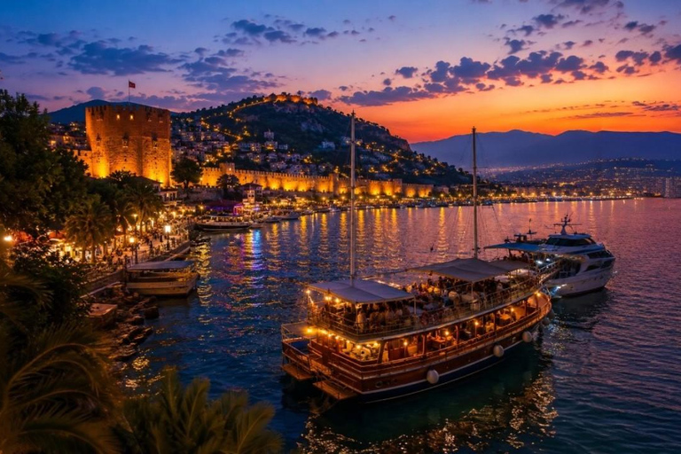 Alanya: Evening Jeep Safari with Sunset and Castle Views