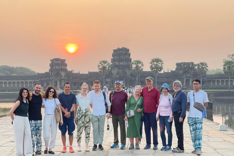 Visite en petit groupe au lever du soleil sur Angkor Wat à Siem Reap