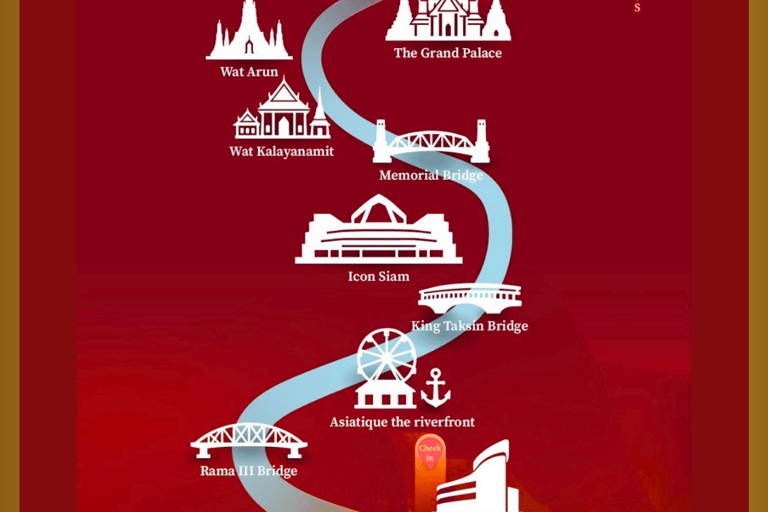 Bangkok: Premium Dinner Cruise With Buffet & Wat Arun Views Thai & International Buffet (Unlimited Chang Draft Beer)