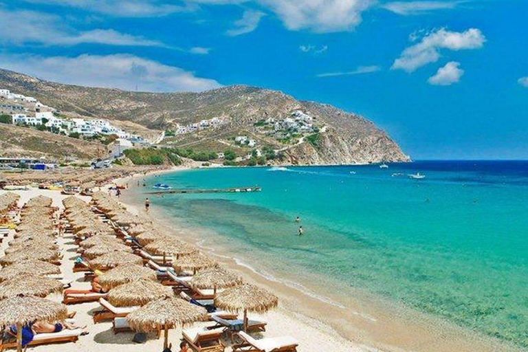 Mykonos: Ucieczka na plażę i czas wolny na Starym Mieście