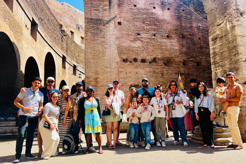 Rom: Colosseum Colosseum, Forum Romanum och Palatinkullen IngångRom - biljetter Biljett till Colosseum, Forum Romanum och Palatinkullen