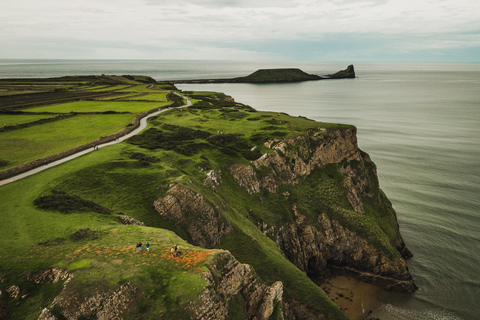 Wycieczka prywatna: Gower - Mumbles, Three Cliffs i Worms Head