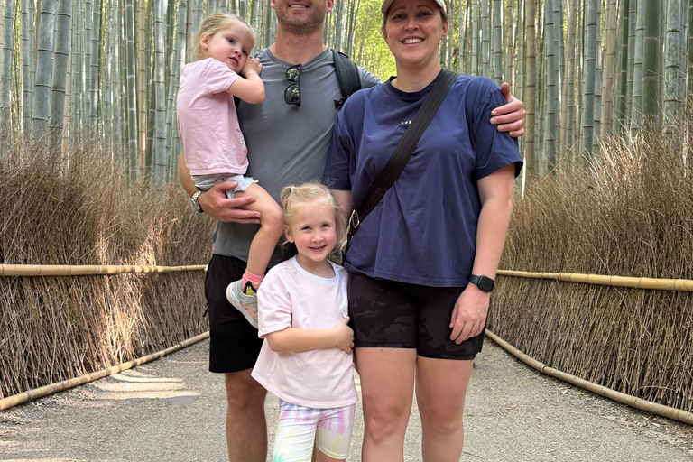 Arashiyama Bamboo Forest Family Bike Tour (Infant & Kids)