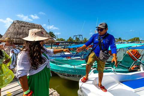 Holbox: Tour de día completo a 2 islas, cenote y comida incluidos