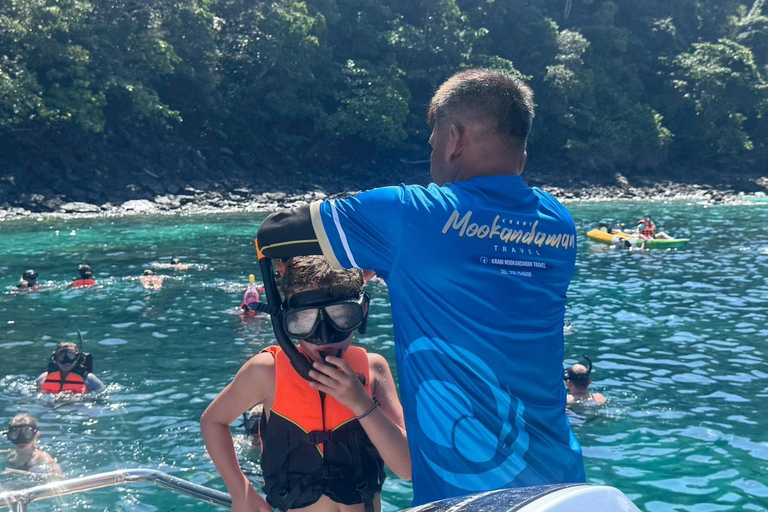 Krabi: Phi Phi, Maya Bay & Bamboo with Snorkel Care
