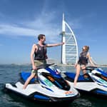 Dubai: moto d'acqua al Burj Arab-Atlantis con foto, video e gelato