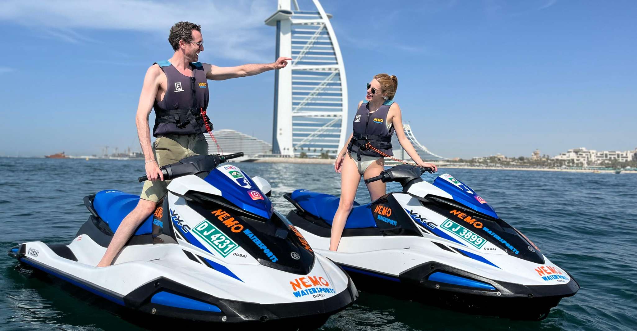 Dubai: Jetski to Burj Arab-Atlantis w Pic, Video & Icecream