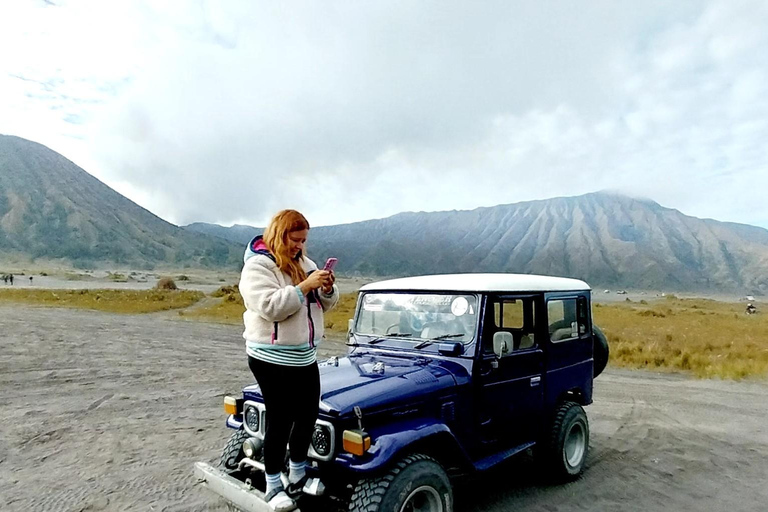 Yogyakarta: Bromo Sunrise Jeep & Train Drop Shared Transport Service Only (Entry Fees Paid Separately)
