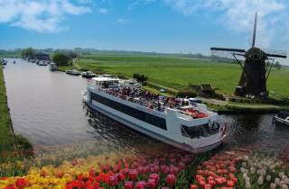 Amsterdam: Tour zu den Keukenhof Gärten mit Windmühlenkreuzfahrt