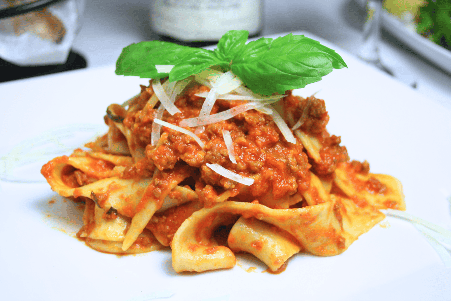 Charlotte: Pasta-Kochkurs in einer lokalen Brauerei. Foto: GetYourGuide