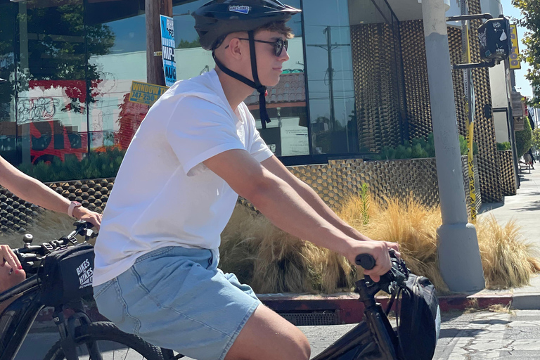 Los Angeles: Tour guiado de bicicleta elétrica em HollywoodBicicleta elétrica (pedal assistido)