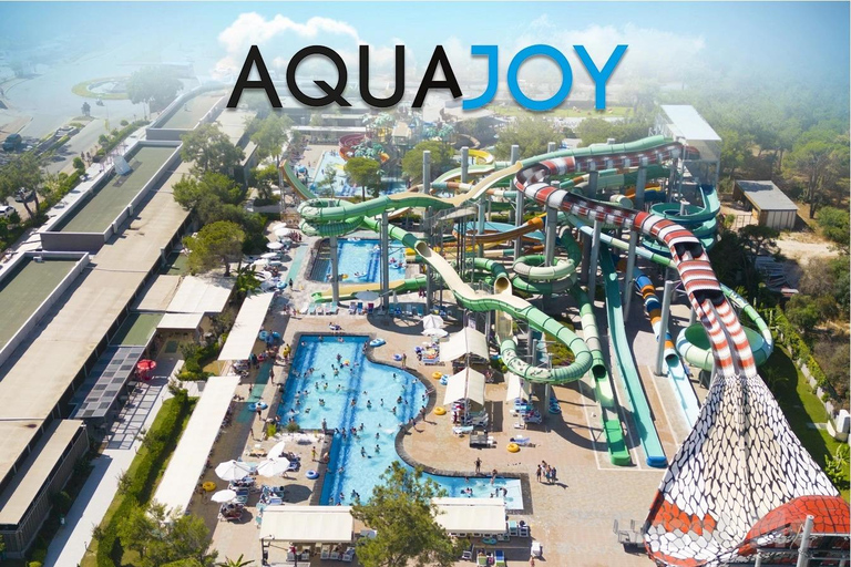 Side: AquaJoy Waterpark Entry Ticket & Optional Lunch Waterpark Entry Ticket + Lunch Included