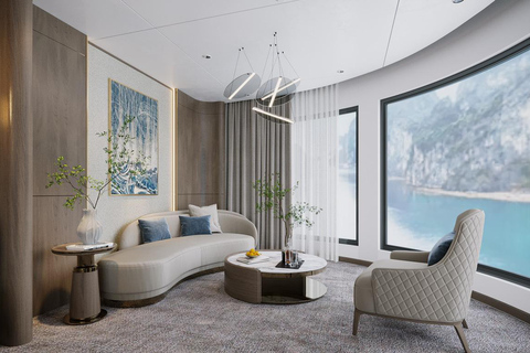From Hanoi: Ha Long Bay 2-Day Cruise Calista 6 Stars Cruise