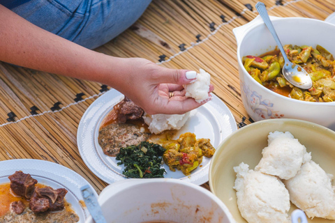 Livingstone: Traditional Zambian meal at a local home