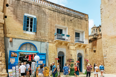 Malta: Tour di un giorno con pranzo di Malta e MdinaCon guida in lingua inglese