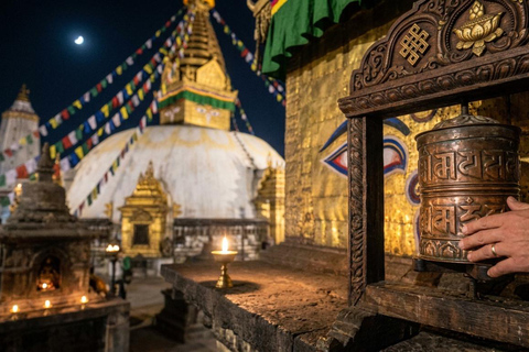 Kathmandu: Swayambhunath After Dark