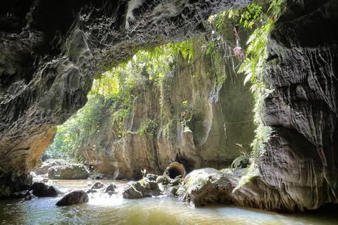 San Juan: Arenales Caves, Waterfall, Spring & River Swimming