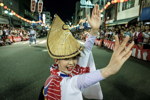 Osaka: World-Famous Naruto Whirlpools & Awa Odori Festival Plan A: Osaka Departure Awa Odori Premium Experience Package