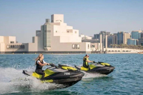 Doha: Guided Jet Ski Tour with Iconic Views