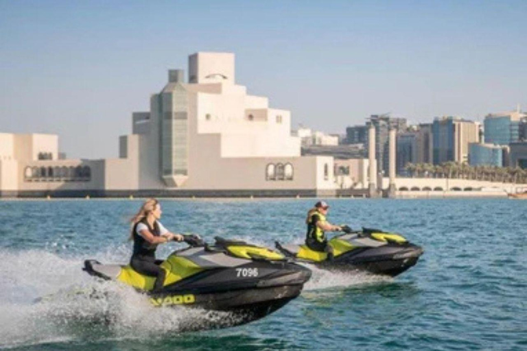 Doha: Guided Jet Ski Tour with Iconic Views