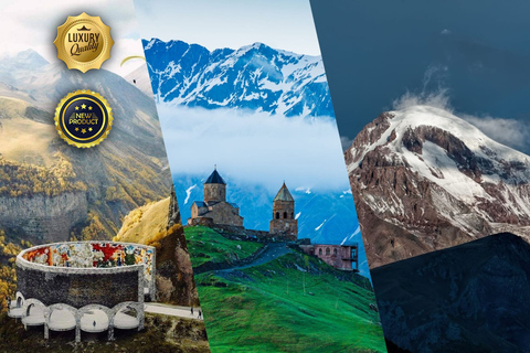 Kutaisi: Kazbegi Day Trip with Wine and Brandy Tasting