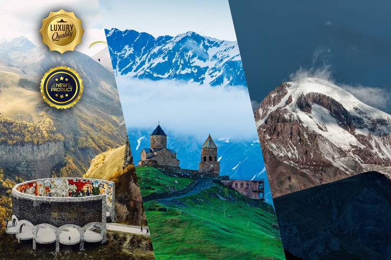 Kutaisi: Kazbegi Day Trip with Wine and Brandy Tasting