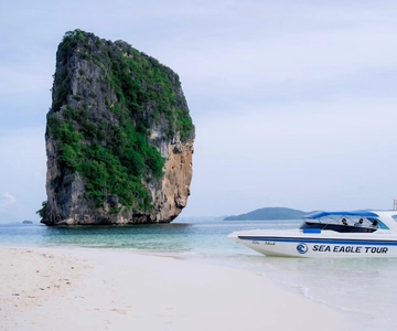 Krabi: 4 Islands Day Trip by Speedboat Including Lunch Box