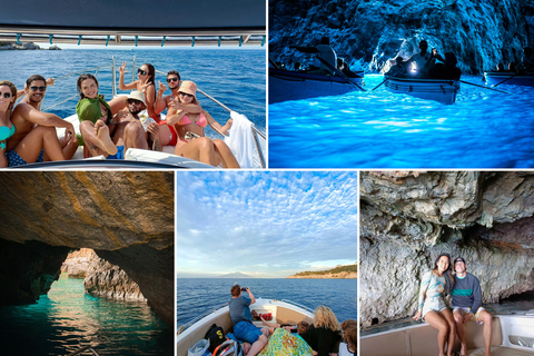 Capri & Blue Grotto: Private boat tour from Sorrento CAPRI: full day private tour on ALLEGRA21