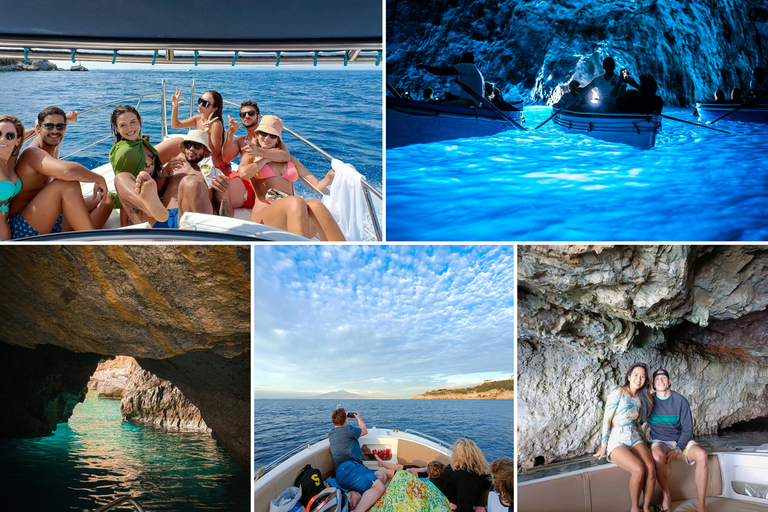 Capri & Blue Grotto: Private boat tour from Sorrento CAPRI: full day private tour on ALLEGRA21