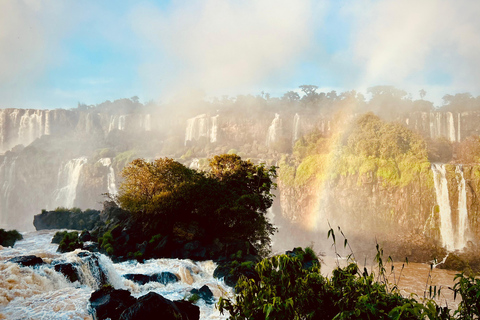 Visite privée des chutes d&#039;Iguaçu côté brésilien et argentin