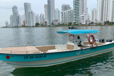 CARTAGENA, EXKLUSIVES Boot für die Inseln Rosario und Baru