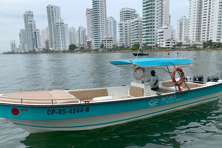 CARTAGENA, EXKLUSIVES Boot für die Inseln Rosario und Baru