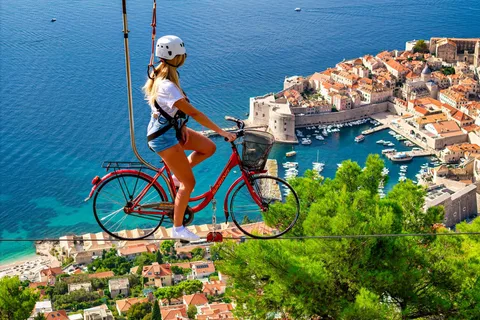 Dubrovnik - en cykeltur Skybike-tur
