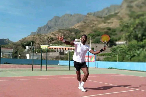 Ribeira Grande: Tennis Match with Local Athletes