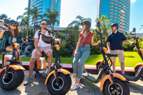 Coronado: GPS-Guided Scooter Tour & Round-Trip Ferry