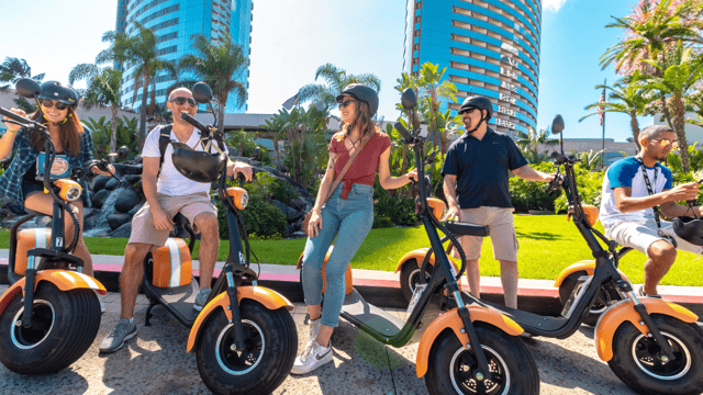 Coronado: GPS-Guided Scooter Tour & Round-Trip Ferry