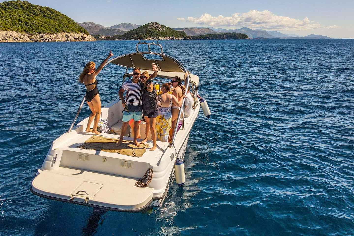 From Dubrovnik: Elaphiti Islands & Blue Cave Speedboat Tour