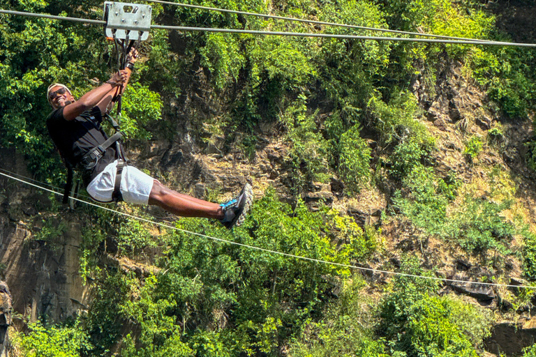 From Victoria Falls: Zip Line from the Victoria Falls Bridge From Victoria Falls: Tandem Zip Line, Victoria Falls Bridge