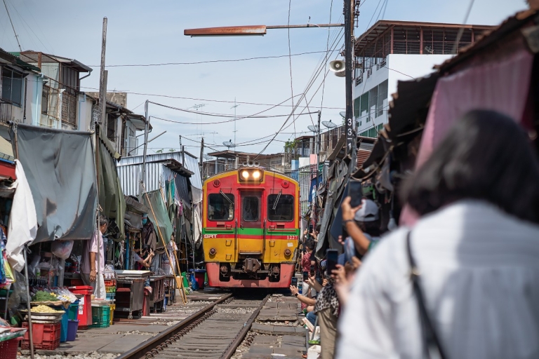 Bangkok: Damnoen Saduak y Mercado Maeklong desde Siam ParagonBangkok: Mercado de Damnoen Saduak y Mercado Ferroviario de Maeklong