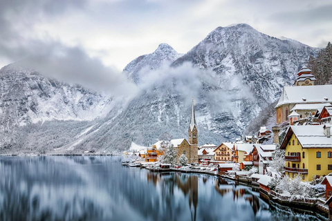 From Vienna: Hallstatt, Salzburg & Melk Day Trip VIP Mercedes E class - up to 3 people all inclusive