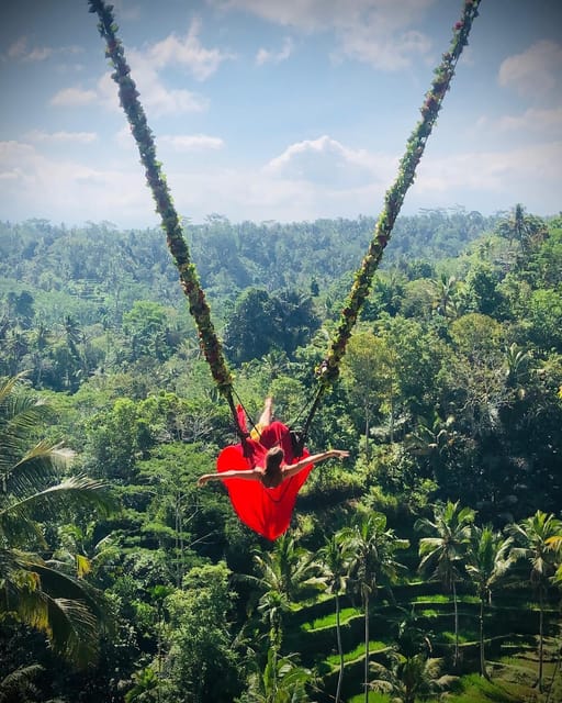 Ubud Bosque De Los Monos Terraza De Arroz Columpio Templo Del Agua