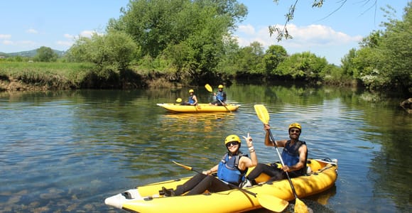 Fluss Dobra – Karlovac: E-Bike-Tour und Kajak auf der Dobra