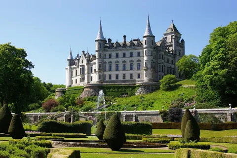 Tur i det nordlige højland: Dunrobin Castle, Dornoch og meget mere