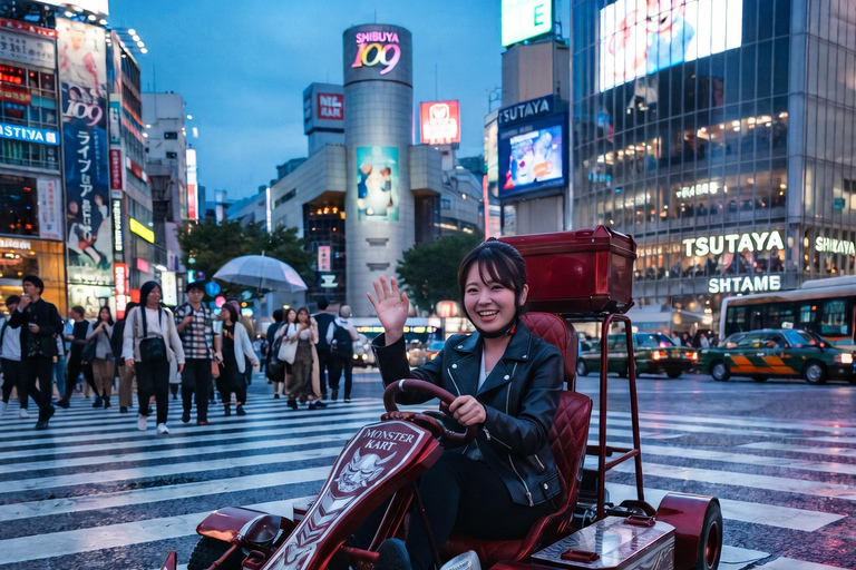 Tokyo: Shibuya & Harajuku Go-Kart Tour with Karaoke